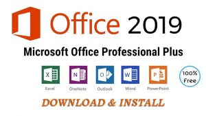 Descarga gratuita de Microsoft Office 2019